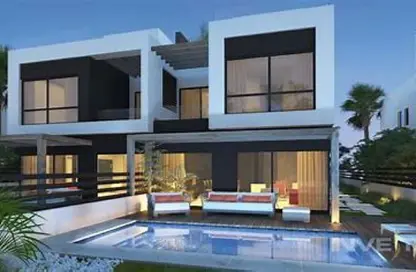 تاون هاوس - 5 غرف نوم - 5 حمامات للبيع في بالم هيلز - كمبوندات الاسكندرية - الاسكندرية