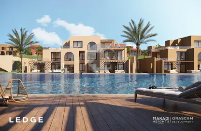 شاليه - 3 غرف نوم - 3 حمامات للبيع في مكادي اوراسكوم - مكادي - الغردقة - محافظة البحر الاحمر
