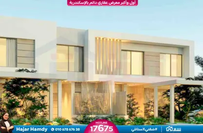 فيلا - 6 غرف نوم - 8 حمامات للبيع في بالم هيلز - كمبوندات الاسكندرية - الاسكندرية