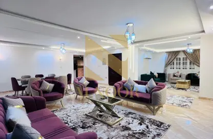 Apartment - 3 Bedrooms - 2 Bathrooms for rent in Central St. - 1st District - 6 October City - Giza