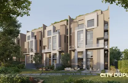Duplex - 3 Bedrooms - 4 Bathrooms for sale in Ivoire - Sheikh Zayed City - Giza