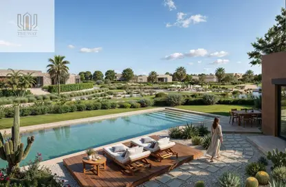 تاون هاوس - 3 غرف نوم - 4 حمامات للبيع في ايفي - طريق مصر اسكندرية الصحراوي - الجيزة