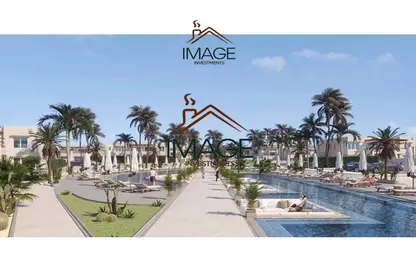 شاليه - 2 غرف نوم - 2 حمامات للبيع في هاسيندا ويست - راس الحكمة - الساحل الشمالي