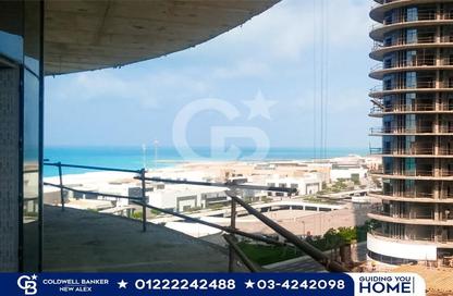 شقة - 3 غرف نوم - 2 حمامات للبيع في نورث ايدج تاورز - مدينة العلمين الجديدة - العلمين - الساحل الشمالي