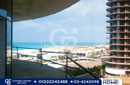 شقة - 3 غرف نوم - 2 حمامات للبيع في نورث ايدج تاورز - مدينة العلمين الجديدة - العلمين - الساحل الشمالي