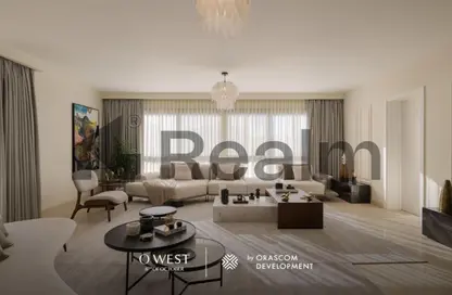 Apartment - 2 Bedrooms - 2 Bathrooms for sale in O West - 6 October Compounds - 6 October City - Giza
