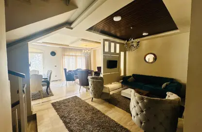 Townhouse - 4 Bedrooms - 5 Bathrooms for rent in Villino - North Investors Area - New Cairo City - Cairo