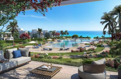 Chalet - 2 Bedrooms - 3 Bathrooms for sale in Hacienda Waters - Qesm Ad Dabaah - North Coast