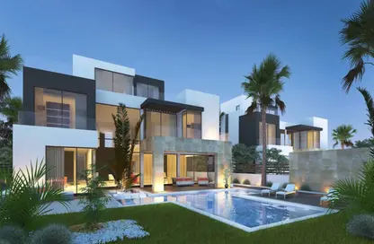 Villa - 4 Bedrooms - 4 Bathrooms for sale in Palm Hills New Cairo - 5th Settlement Compounds - The 5th Settlement - New Cairo City - Cairo