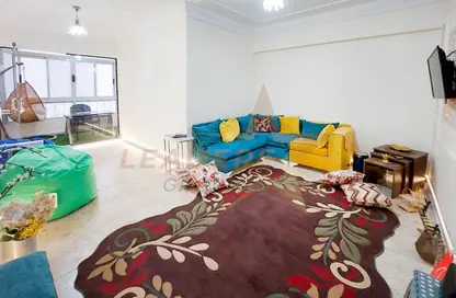 شقة - 3 غرف نوم - 2 حمامات للايجار في الإبراهيمية - حي وسط - الاسكندرية