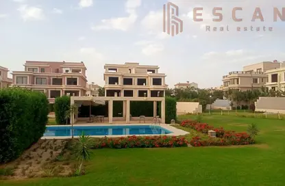 Villa - 4 Bedrooms - 5 Bathrooms for rent in Top View - Ext North Inves Area - New Cairo City - Cairo