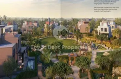 Townhouse - 3 Bedrooms - 4 Bathrooms for sale in New Giza - Cairo Alexandria Desert Road - 6 October City - Giza