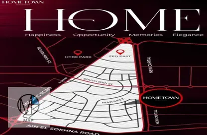 Apartment - 3 Bedrooms - 4 Bathrooms for sale in Home Residence - The 6th Settlement - New Cairo City - Cairo