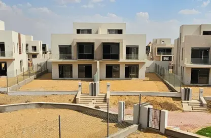 Twin House - 4 Bedrooms - 5 Bathrooms for sale in Al Karma Gates - New Zayed City - Sheikh Zayed City - Giza