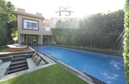 Villa - 4 Bedrooms - 5 Bathrooms for rent in Al Guezira Green Park - South Investors Area - New Cairo City - Cairo