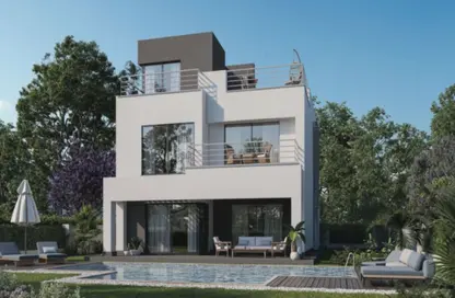 Villa - 5 Bedrooms - 4 Bathrooms for sale in Palm Hills New Cairo - 5th Settlement Compounds - The 5th Settlement - New Cairo City - Cairo