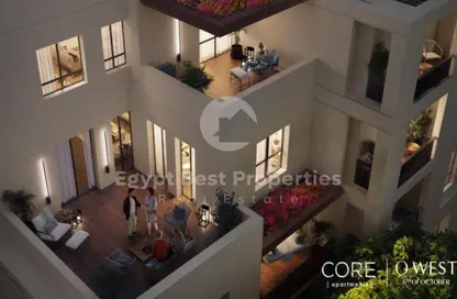 Apartment - 2 Bedrooms - 2 Bathrooms for sale in O West - 6 October Compounds - 6 October City - Giza