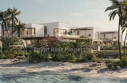 Chalet - 2 Bedrooms - 2 Bathrooms for sale in Azha North - Ras Al Hekma - North Coast