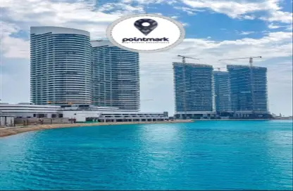 Apartment - 2 Bedrooms - 2 Bathrooms for sale in North Edge Towers - New Alamein City - Al Alamein - North Coast