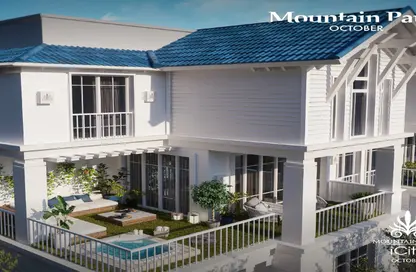 iVilla - 3 Bedrooms - 4 Bathrooms for sale in Mountain View iCity October - 6 October Compounds - 6 October City - Giza