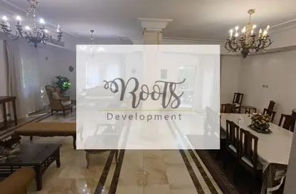 Villa - 5 Bedrooms - 4 Bathrooms for rent in Street 10 - Greens - 6th District - Sheikh Zayed City - Giza