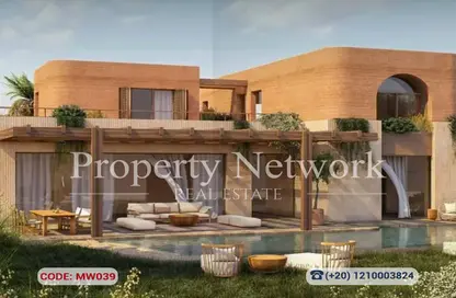 Twin House - 2 Bedrooms - 2 Bathrooms for sale in Ramla Lakeside - Qesm Ad Dabaah - North Coast
