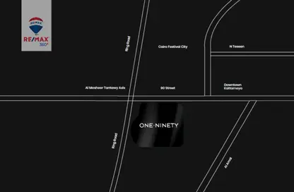 Office Space - Studio - 1 Bathroom for sale in One Ninety Mall - South Teseen St. - The 5th Settlement - New Cairo City - Cairo