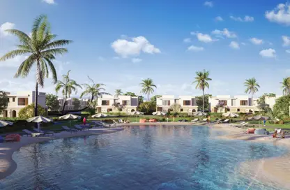 Chalet - 3 Bedrooms - 3 Bathrooms for sale in Mountain View - Ras Al Hekma - North Coast