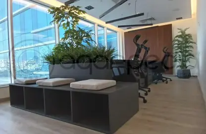 Office Space - Studio - 2 Bathrooms for rent in Trivium Business Complex - North Teseen St. - The 5th Settlement - New Cairo City - Cairo