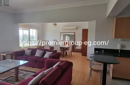 Apartment - 3 Bedrooms - 3 Bathrooms for rent in Katameya Heights - El Katameya Compounds - El Katameya - New Cairo City - Cairo