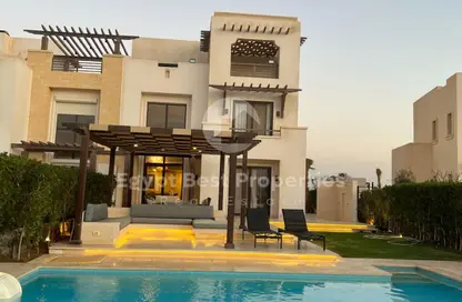 منزل مزدوج - 4 غرف نوم - 4 حمامات للبيع في انشنت ساندس ريزورت - الجونة - الغردقة - محافظة البحر الاحمر