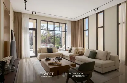 Twin House - 4 Bedrooms - 5 Bathrooms for sale in O West - 6 October Compounds - 6 October City - Giza