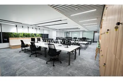 Office Space - Studio - 4 Bathrooms for rent in Cairo Festival City - North Investors Area - New Cairo City - Cairo