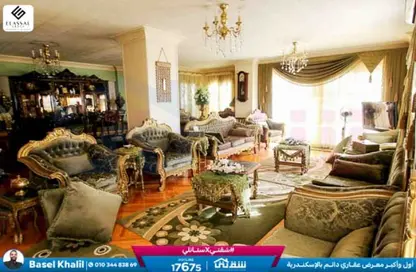 شقة - 4 غرف نوم - 2 حمامات للبيع في شارع مصطفي فهمي - جليم - حي شرق - الاسكندرية