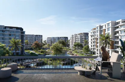 Apartment - 3 Bedrooms - 4 Bathrooms for sale in Palm Hills New Cairo - 5th Settlement Compounds - The 5th Settlement - New Cairo City - Cairo
