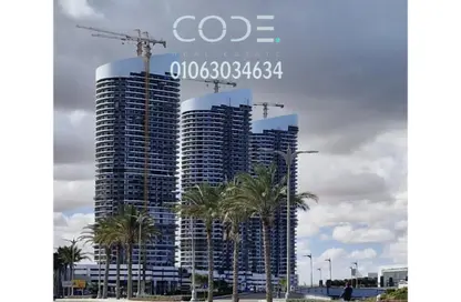 Apartment - 2 Bedrooms - 2 Bathrooms for sale in North Edge Towers - New Alamein City - Al Alamein - North Coast