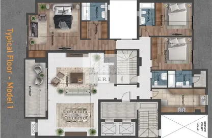 Apartment - 3 Bedrooms - 4 Bathrooms for sale in Al Thawra St. - Dokki - Giza