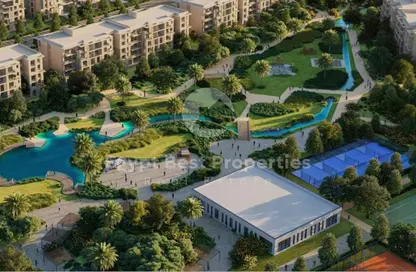 Apartment - 1 Bedroom - 2 Bathrooms for sale in Swan Lake Residence - 5th Settlement Compounds - The 5th Settlement - New Cairo City - Cairo