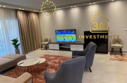 Apartment - 2 Bedrooms - 2 Bathrooms for rent in Lake View Residence - 5th Settlement Compounds - The 5th Settlement - New Cairo City - Cairo