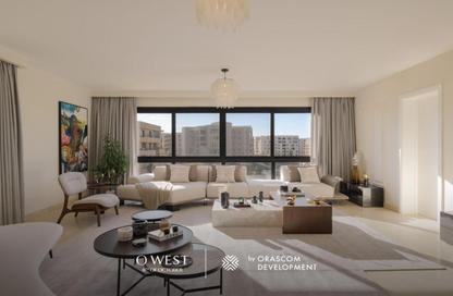 Apartment - 2 Bedrooms - 2 Bathrooms for sale in O West - 6 October Compounds - 6 October City - Giza