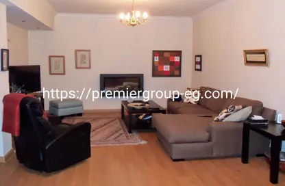 Apartment - 3 Bedrooms - 3 Bathrooms for rent in Katameya Heights - El Katameya Compounds - El Katameya - New Cairo City - Cairo