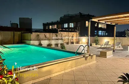 (بنتهاوس  (روف - غرفة نوم - 1 حمام للايجار في سرايات المعادي - حي المعادي - القاهرة