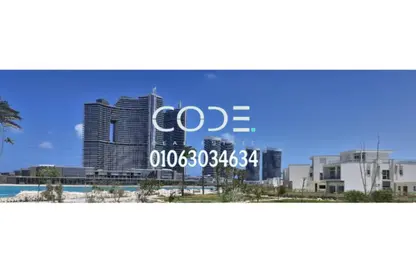 Chalet - 1 Bedroom - 1 Bathroom for sale in Mazarine - New Alamein City - Al Alamein - North Coast