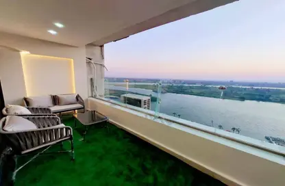 شقة - 3 غرف نوم - 3 حمامات للايجار في شارع كورنيش النيل - المعادي - حي المعادي - القاهرة