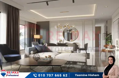 Apartment - 3 Bedrooms - 3 Bathrooms for sale in Alex West - Alexandria Compounds - Alexandria