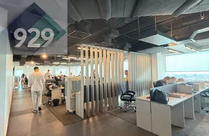 Office Space - Studio - 3 Bathrooms for rent in Bank Center Street - South Teseen St. - The 5th Settlement - New Cairo City - Cairo
