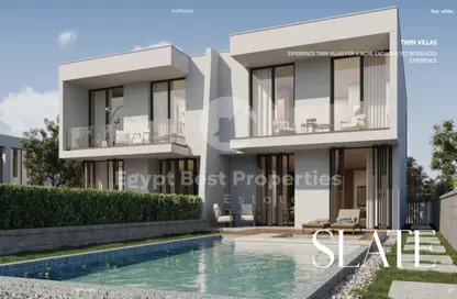 Townhouse - 3 Bedrooms - 3 Bathrooms for sale in Direction White - Ras Al Hekma - North Coast