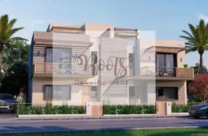 Townhouse - 4 Bedrooms - 4 Bathrooms for sale in Garden Lakes - 6 October Compounds - 6 October City - Giza