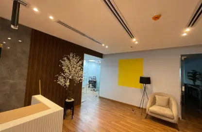 Office Space - Studio - 1 Bathroom for rent in Bank Center Street - South Teseen St. - The 5th Settlement - New Cairo City - Cairo