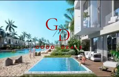 Duplex - 2 Bedrooms - 2 Bathrooms for sale in Azha North - Ras Al Hekma - North Coast